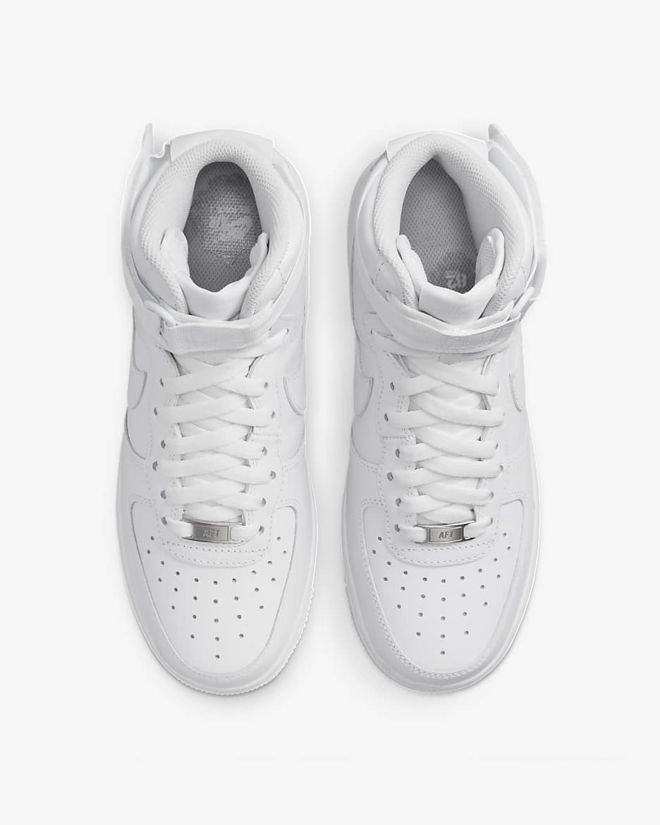 Nike air force 1 white high womens best sale